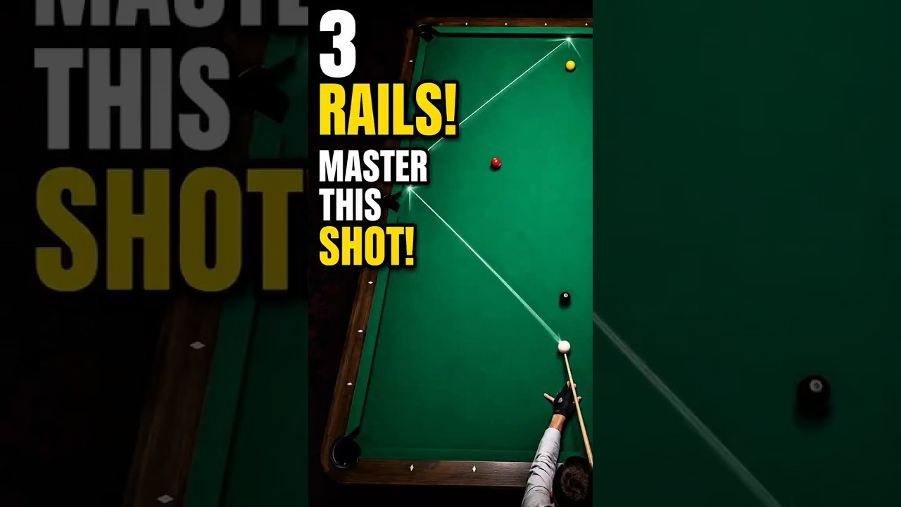 Image of video the The geometry behind this pool shot... #billiards  #shot4win 10
