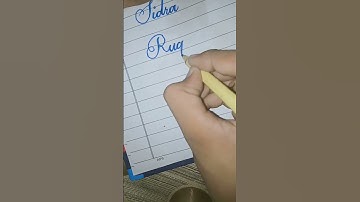 Ruqia name design | Ruqia #youtubeshorts #handwriting #calligraphy