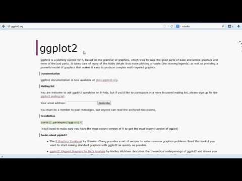 The Art and Science of Data Visualization Part 5 - Introduction to R %26 RStudio
