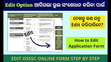How to edit osssc laboratory technician application form online | Step by step edit osssc form