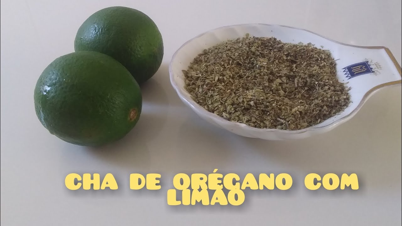 CHÁ DE ORÉGANO COM LIMÃO FACIL - YouTube