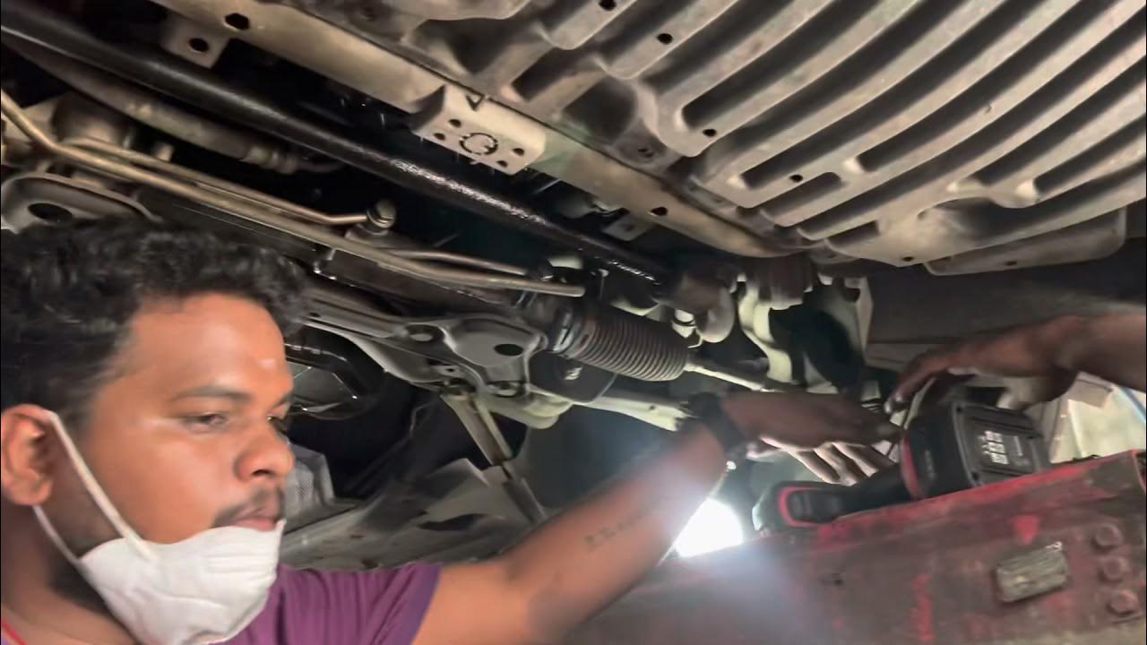 Benz c250 oil cooler replacement - YouTube