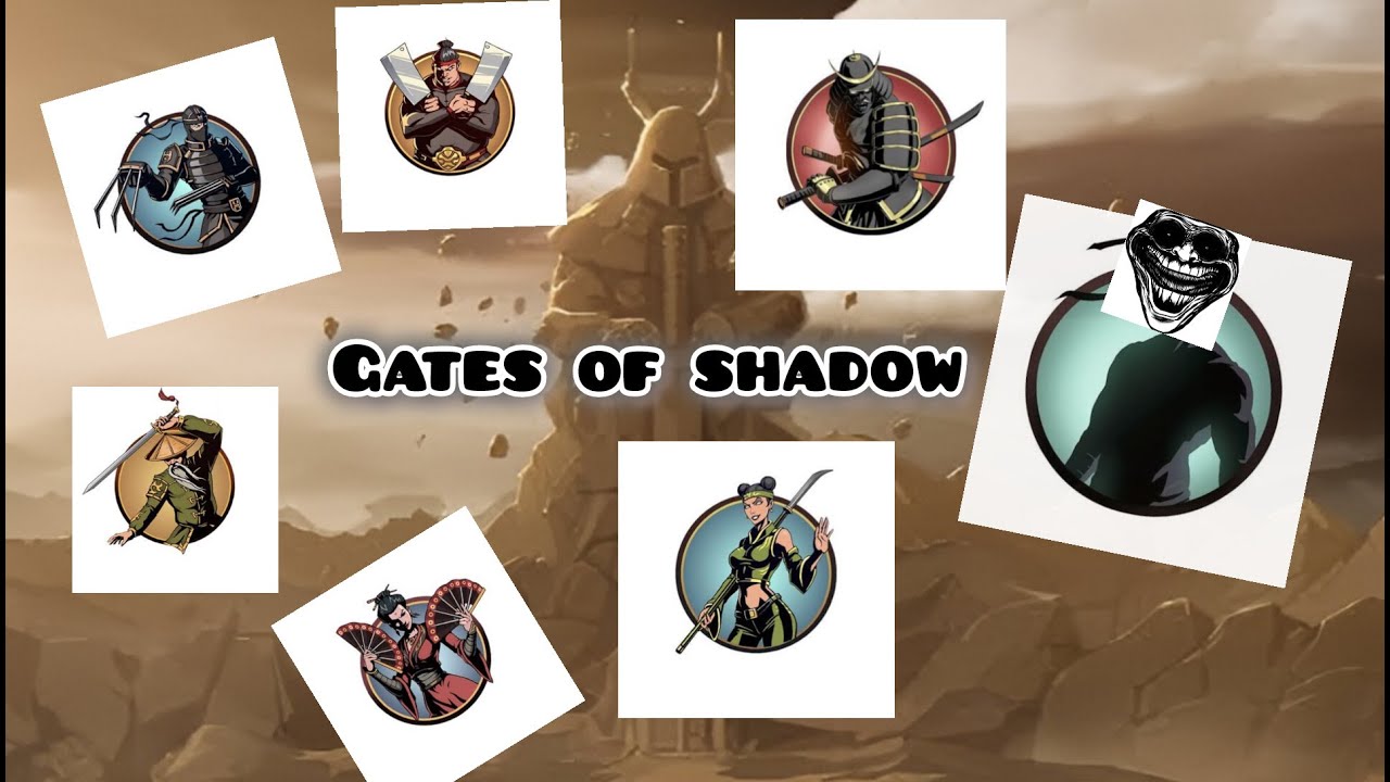 Shadow fight 2: using fist to defeat the Gates of shadow