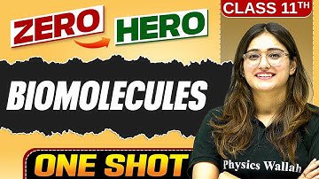 Biomolecules | Full Chapter in ONE SHOT | Chapter 9 | Class 11 Biology 🔥
