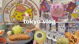 japan vlog  harajuku, tokyo disneysea, sunshine city, gachapon, sanrio, kiddy land, what i eat