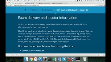 Cloudera Certified Associate Spark and Hadoop Developer (CCA175)