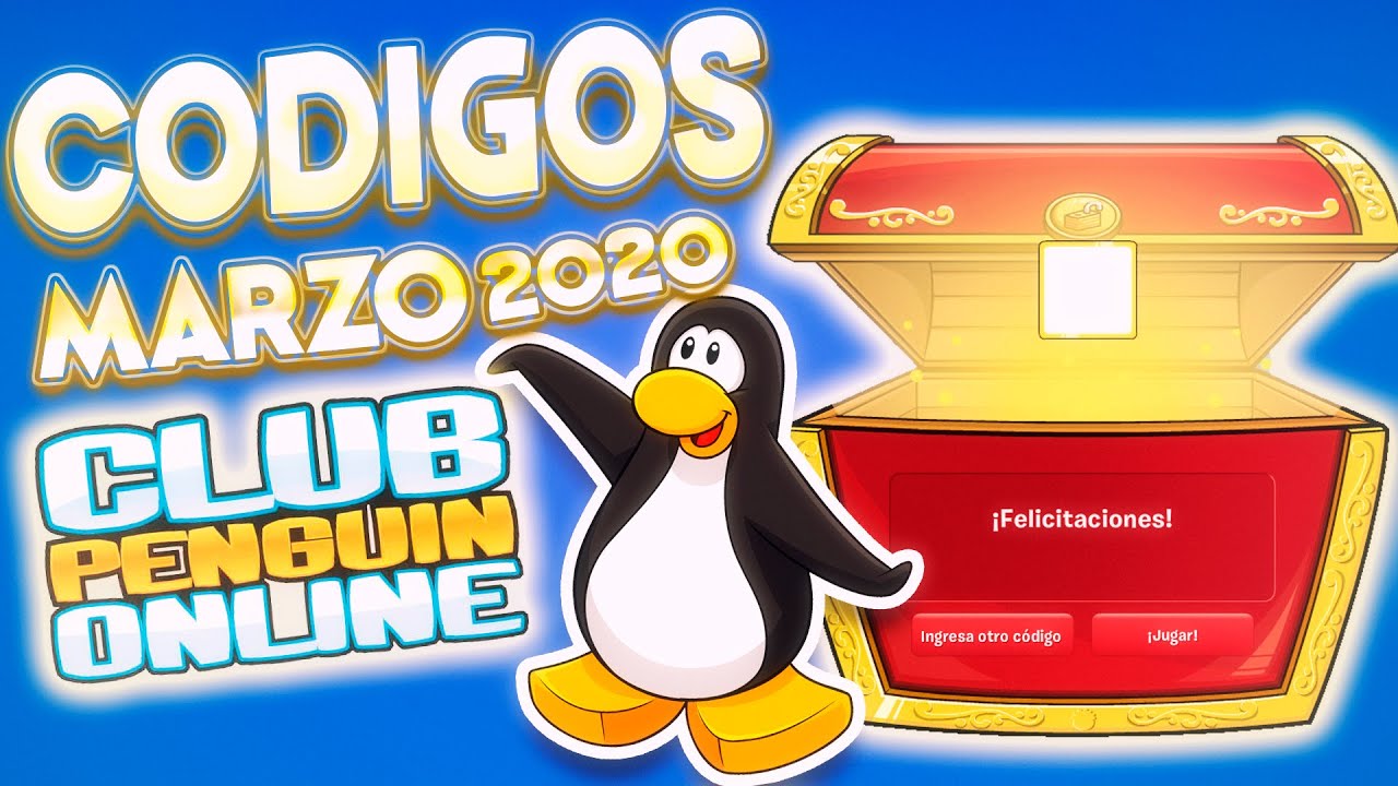 TODOS LOS CÓDIGOS DE MARZO 2020!😱 / Club Penguin Online ...