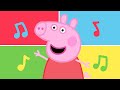 The Four Colours Song 🟥🟨🟦🟩 Peppa Pig Nursery Rhymes and Kids Songs