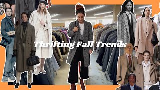 Thrifting FALL TRENDS | How I Clean My Thrift &amp; Vintage Clothing