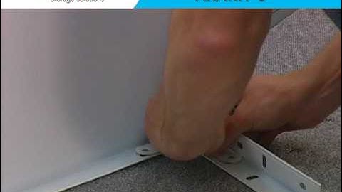 Classic Basic metal shelving assembly instructions by AR Shelving