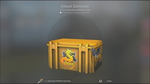 Opening a CS:GO case til a gold appears... DAY 34