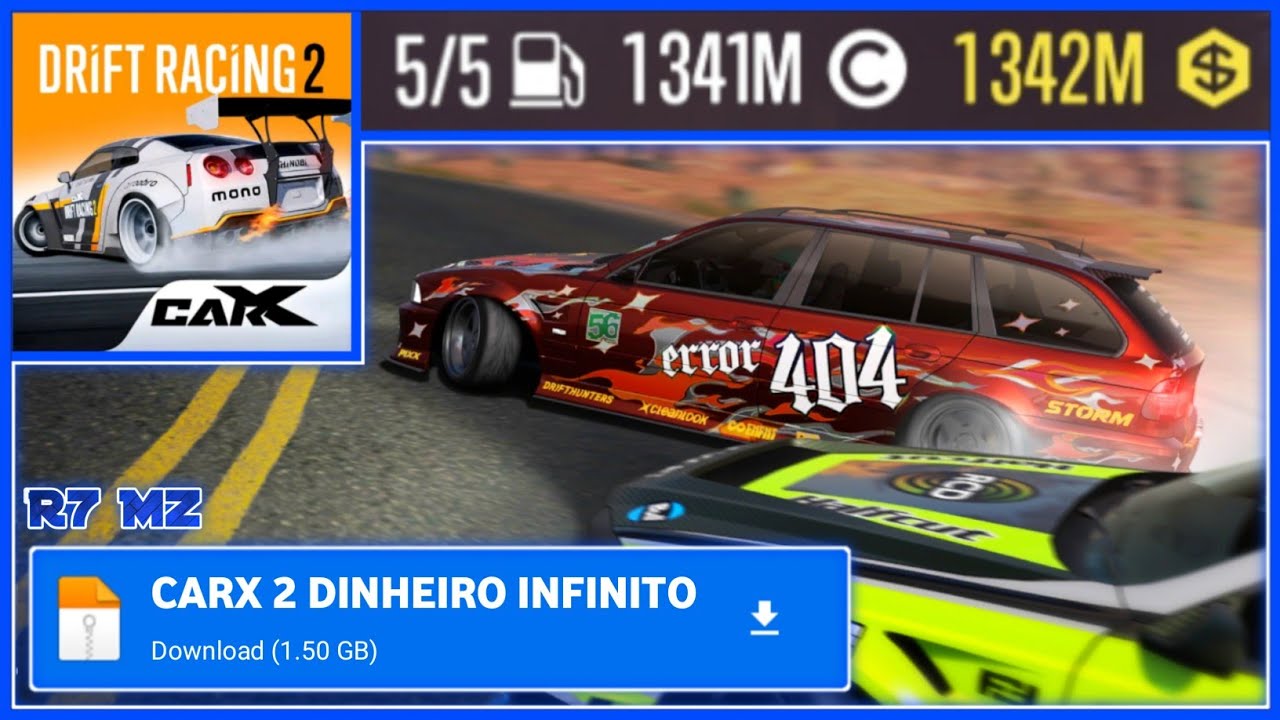 CarX Drift Racing 2 Mod Apk Dinheiro Infinito Atualizado 2025