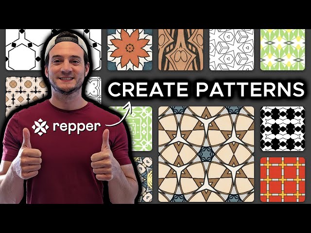 Pattern maker: create seamless and geometric designs – Repper app