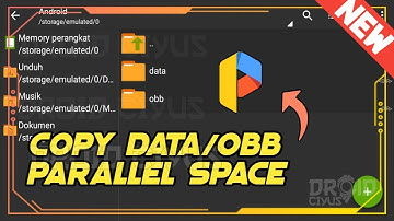 (NEW) HOW TO COPY DATA / OBB GAME TO PARALLEL SPACE | MOVE FILES / COPY FOLDERS GAME ❗