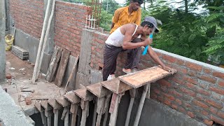 Steps Making Techniques_Interior Design Stairs Formwork Stairs Construction: ZigZag Steps Chain Work
