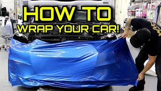 USE THIS TECHNIQUE | WRAP A FRONT BUMPER IN ONE PIECE