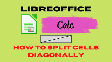 How To Split Cells Diagonally