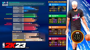 BEST ALL-AROUND SMALL FORWARD BUILD ON NEXT GEN NBA 2K23!