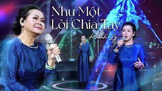 Mê mẩn trước bản live NHƯ MỘT LỜI CHIA TAY từ Danh ca Khánh Ly | Live in Giao Lộ Thời Gian