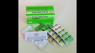 Колхицин-лечение подагры, отложение солей, Colcine 100 кап.