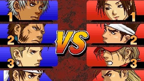 The King of Fighters 99 PS1 K Maxima Benimaru Shingo Playthrough