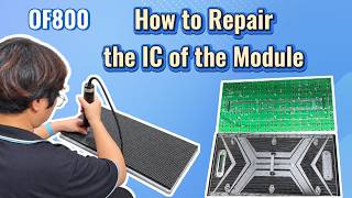 How to Repair an LED Module IC | OF800 Step-by-Step Guide 🔧