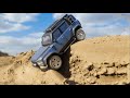 Full metal body  adventures of a tiny titan rc land rover defender