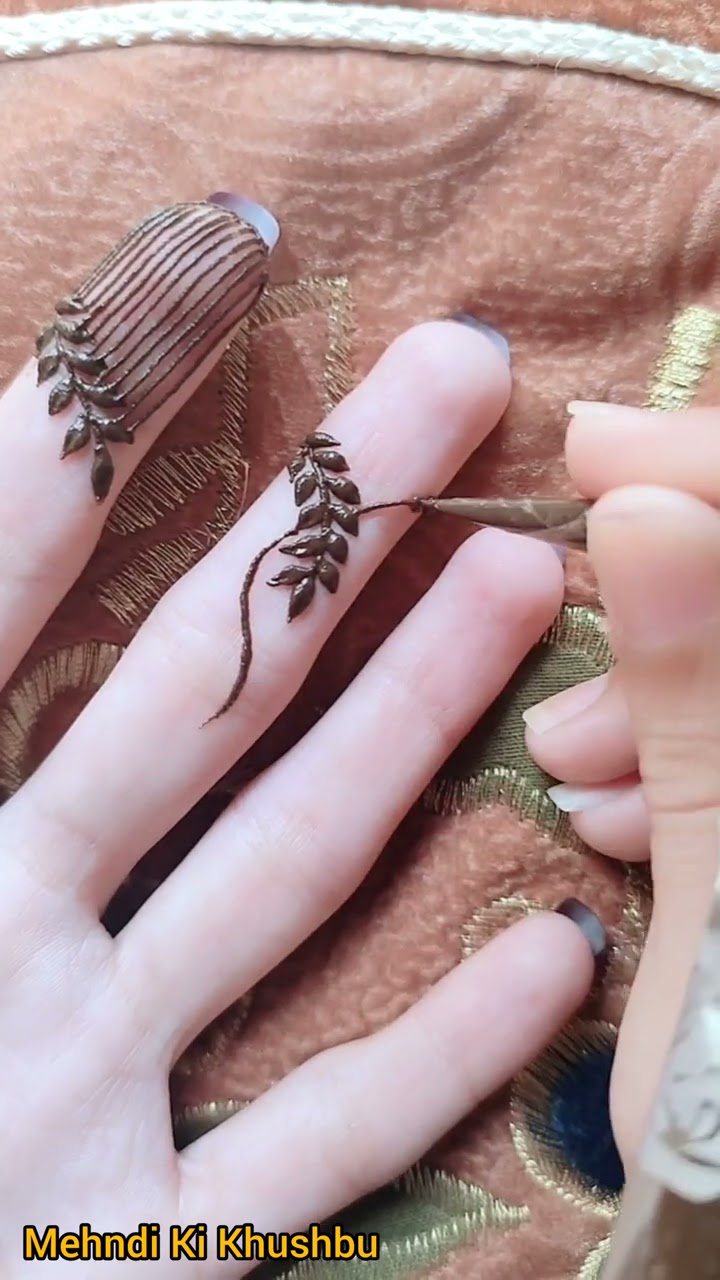 Top 6 Ring Finger Mehndi Designs❤2021 | Latest & Unique Ring Finger  Jewellery Mehndi Designs #mehndi - YouTube