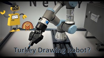 Cobot Drawing a Turkey | Universal Robots eSeries