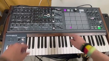 ARTURIA matrixbrute sound test part2