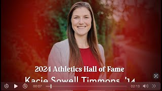 Seattle University | Alumni Awards 2024: Kacie Sowel Timmons, '14 - Athletics Hall of Fame