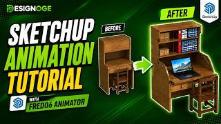 Learn SketchUp Animation Step by Step with Fredo6 Animator Learn SketchUp Animation Step by Step with Fredo6 Animator