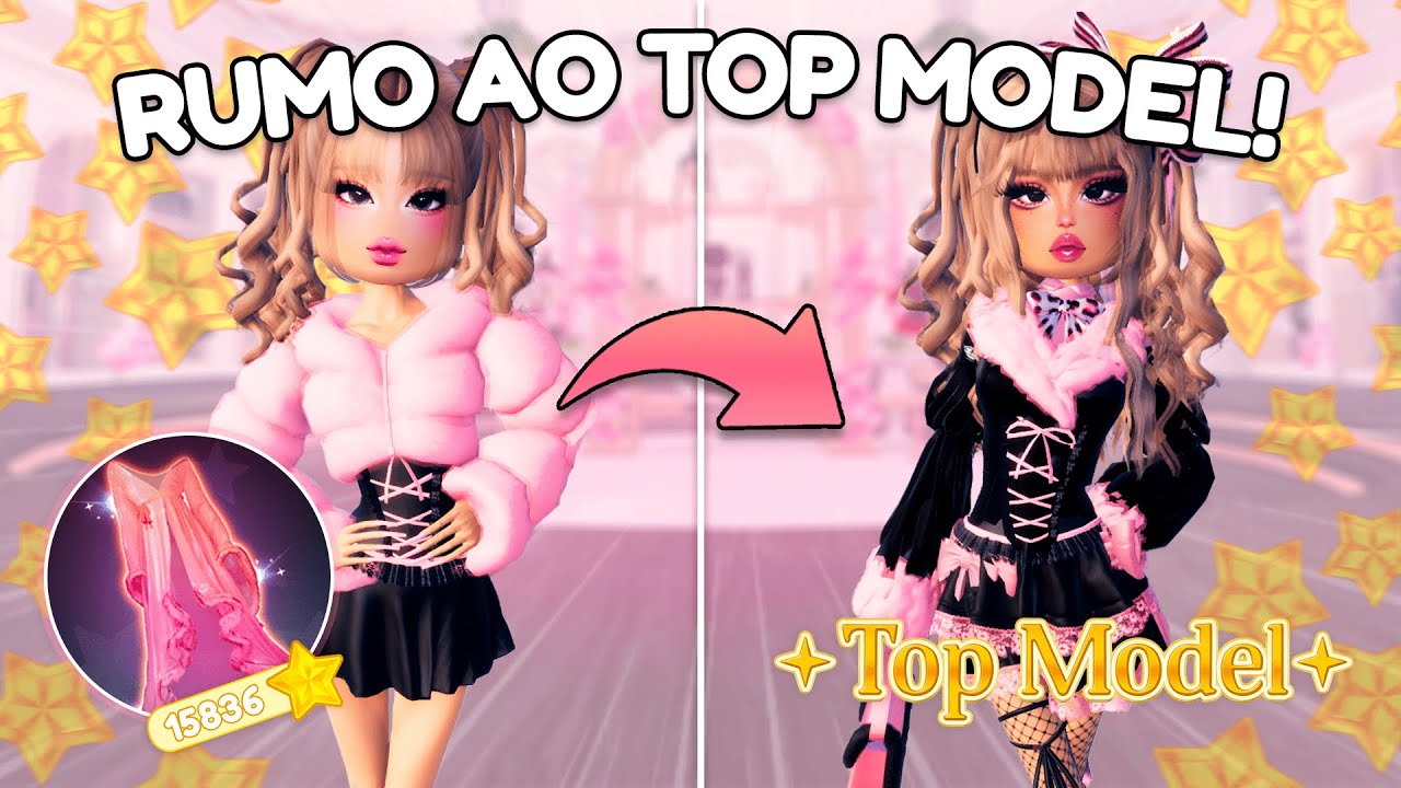 Jogando DRESS TO IMPRESS rumo ao TOP MODEL! #4
