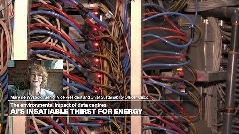 The environmental impact of data centres: AI