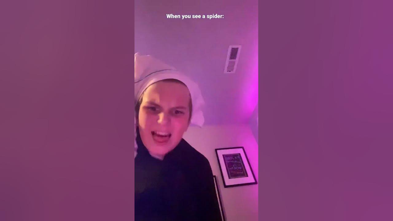 when-you-see-a-spider-fyp-funny-relatable-youtube