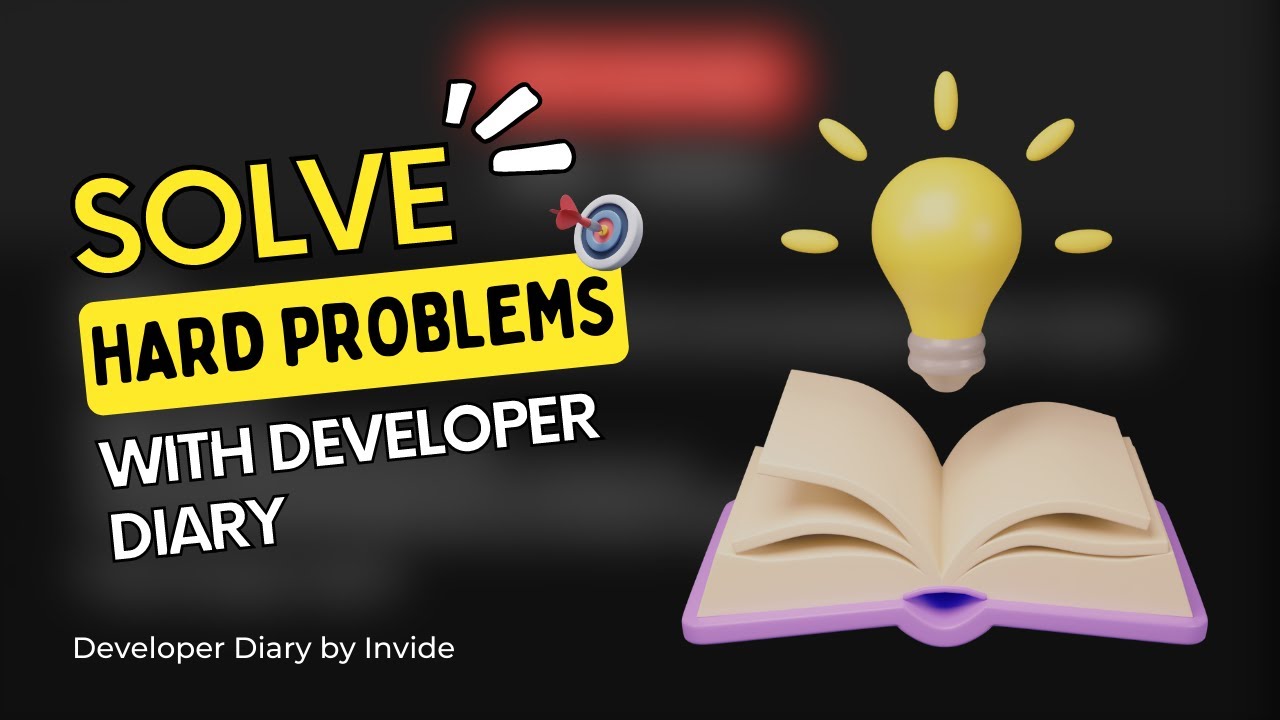 How I use Developer Diary to solve hard problems - YouTube