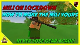 How to never lose gear in the Military | Unturned Tutorial screenshot 1