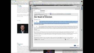 Structured content - changing content News
