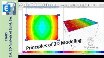 Principles of 3D Modeling - ETABS Building Analysis and Design