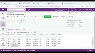Acumatica Time Tracker by Trabea Software: Construction and Project Accounting Labor Entry screenshot 1