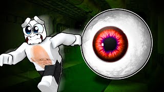 ESCAPE the Running Head Eyes in Roblox!
