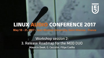 Workshop Session 2: 3. Release Roadmap for the MOD DUO - Dwek, Ceccolini, Coelho