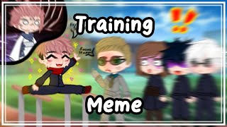 Training Meme|| Jujutsu Kaisen || Gacha Club