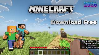 How to Download Minecraft ? | 2026 | Java Edition | Free | PC | Part 1