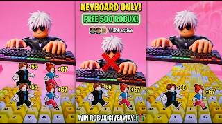 Roblox   Backflip keyboard Roblox Live #roblox DAY - 28