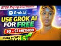 How To USE GrokAI FOR FREE Cheap 0 2 Grok AI Tutorial Beginners Friendly
