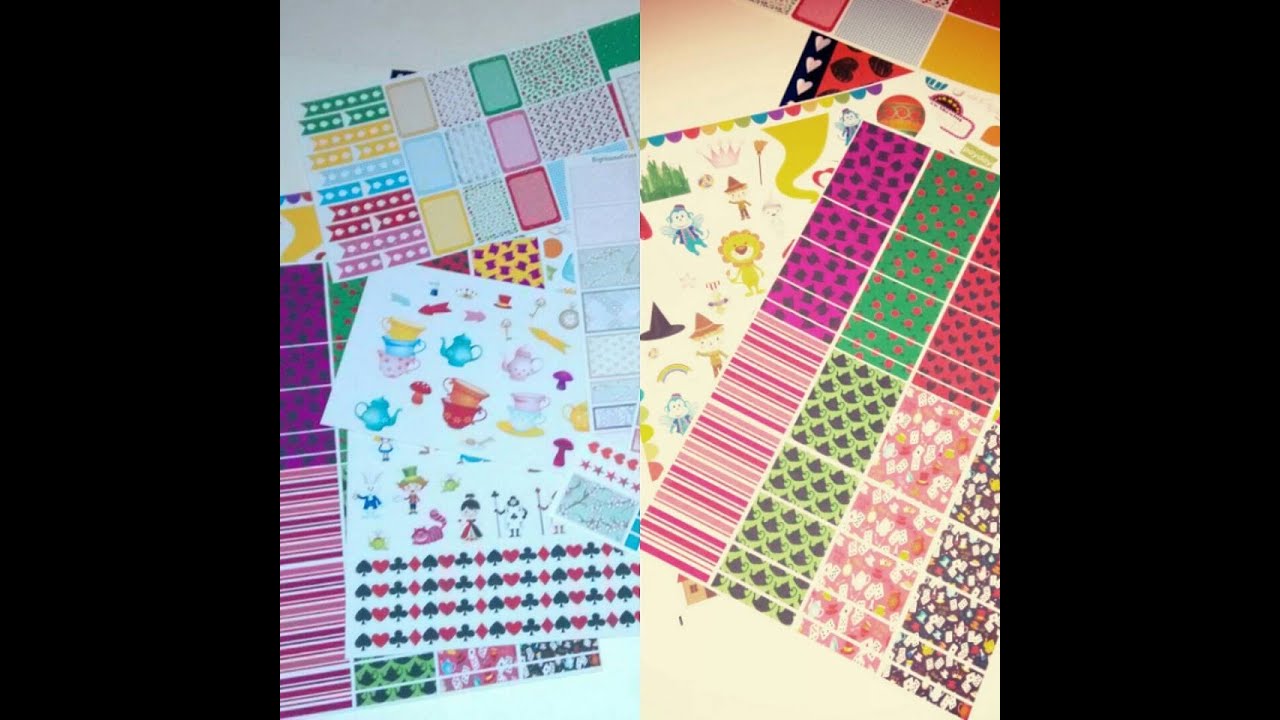 Etsy Haul.. BigHousePrints & RakPaperStickers-- Coupon Codes & Giveaway