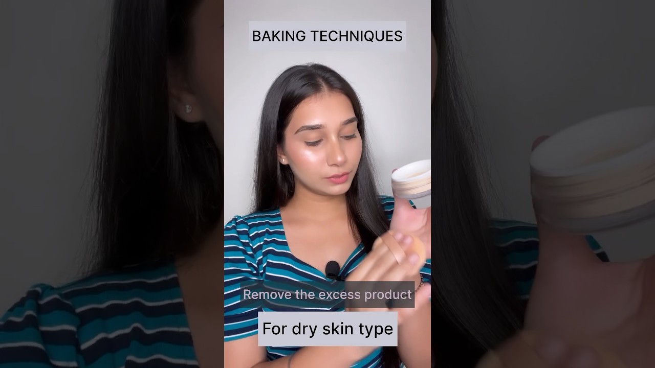 Learn how to do baking on dry skin✅.     