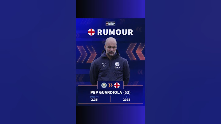 Football England National Team: Southgate out, Guardiola in? #shorts