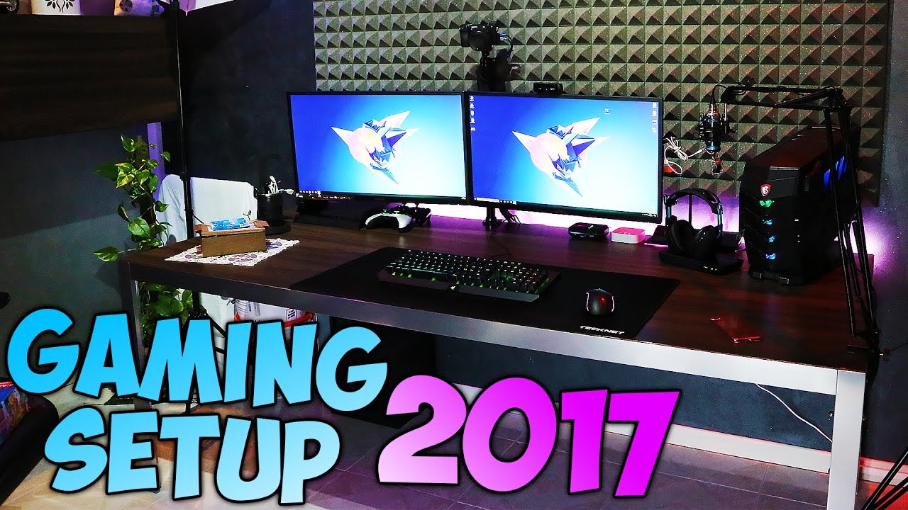 IL MIO NUOVO SETUP DA GAMING/EDIT AGGIORNATO AL 2017!